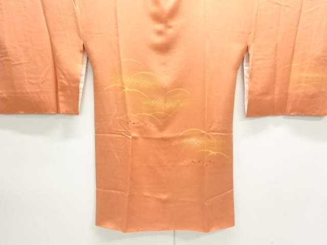 JAPANESE MICHIYUKI COAT / UNUSED / EMBROIDERY / GRASS